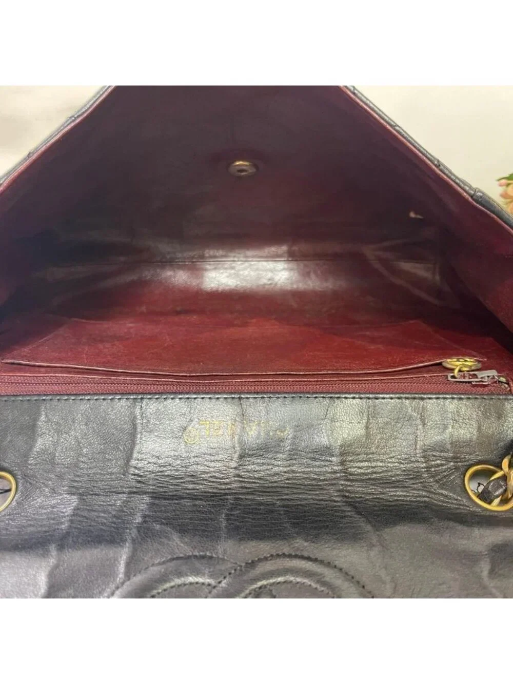 Chanel Vintage Mademoiselle Quilted Shoulder Bag
